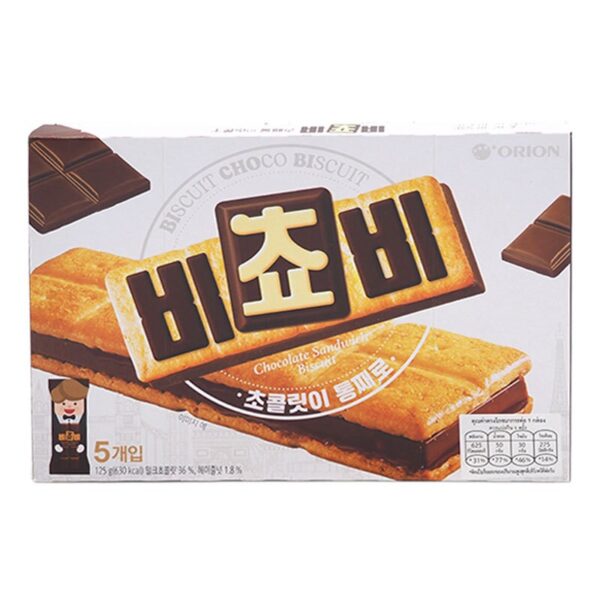 makro-snack-1492 โอริออน บีโชบี บิสกิตรสช็อกโกแลต 125 ก.