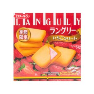Mr.Ito Languly Cookie - แลนกูลี่ คุ้กกี้สอดไส้สตรอว์เบอร์รี่