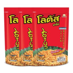 โลตัส ขนมขาไก่ทรงเครื่อง 110 ก. x 3
