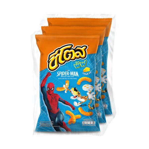 makro-snack-1544 ชีโตส พัฟ รสชีสซี่ ชีส 66 ก. x 3