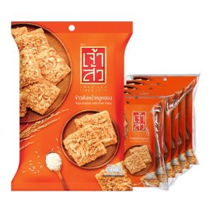 makro-snack-1568 เจ้าสัว ข้าวตังหน้าหมูหยอง 30 ก. x 6