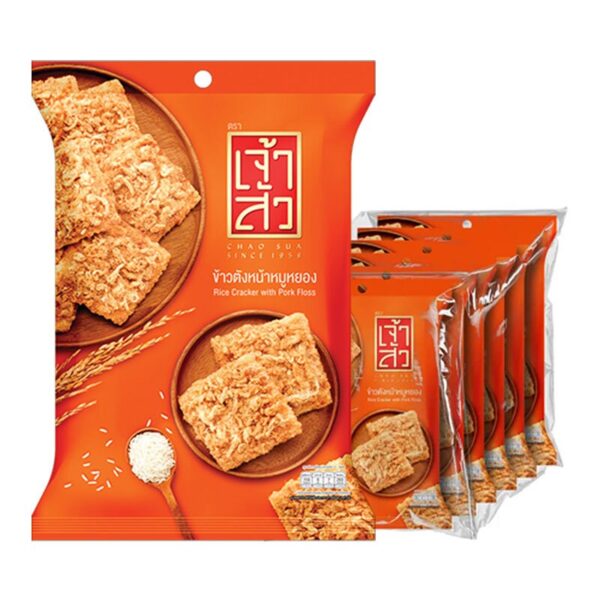 makro-snack-1568 เจ้าสัว ข้าวตังหน้าหมูหยอง 30 ก. x 6