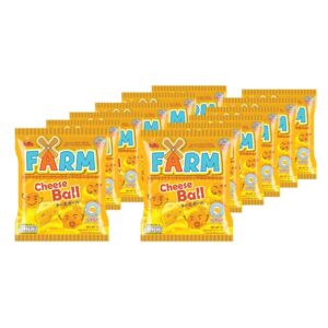 makro-snack-1649 โจโต้ฟาร์ม ข้าวโพดอบกรอบ ชีส 12 ก. x 12