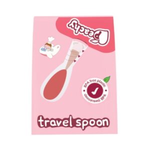 makro-snack-1680 Peachy Travel spoon ช้อนพีชชี่ 1 ชิ้น