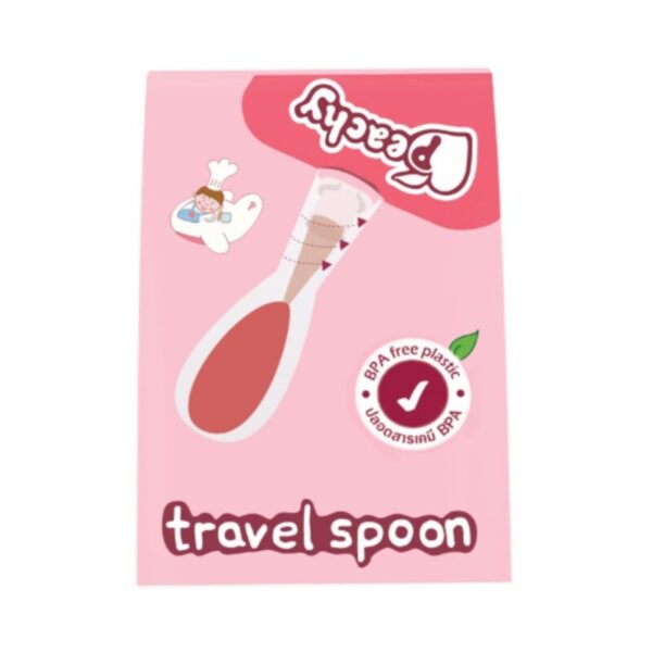 Peachy Travel spoon ช้อนพีชชี่ 1 ชิ้น