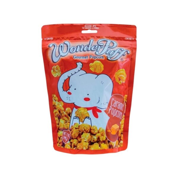 makro-snack-1701 วันเดอร์พัฟฟ์ ข้าวโพดอบกรอบเคลือบคาราเมล 198 g.Wonderpuff Gourmet Popcorn Caramel Popcorn 198 g.