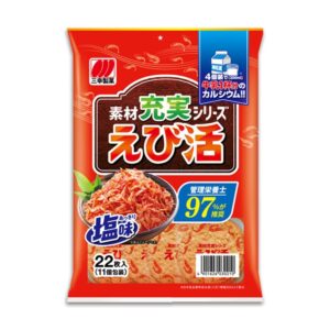 ข้าวอบกรอบรสกุ้ง Rice cracker shrimp flavor (Sanko Brand)
