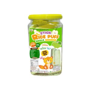 makro-snack-1820 Begin Baby Rice puff (แบบกระปุกสุดคุ้ม )ขนมข้าวผสมผักอบกรอบสําหรับเด็ก รสชีส