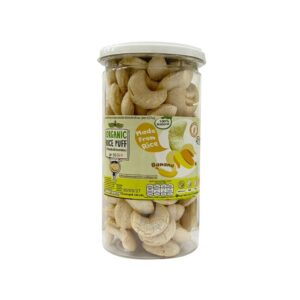 makro-snack-1829 Begin Baby Rice puff (แบบกระปุกสุดคุ้ม )ขนมข้าวผสมผักอบกรอบสําหรับเด็ก รสกล้วยน้ําว้า