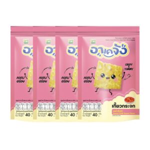 อาเคจัง เกี๊ยวกระจกกรอบ เซ็ตทดลอง รสน้ําจิ้มไก่4ห่อ ขนาด 40 กรัม