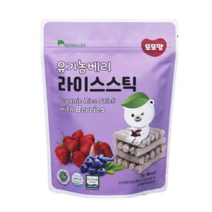 makro-snack-1912 Kin's Nature ขนมนําเข้าจากเกาหลี ขนมข้าวพองผสมเบอร์รี 20 กรัม