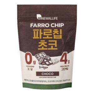 makro-snack-1916 Kin's Nature ขนมนําเข้าจากเกาหลี ฟาร์โร่ชิป รสช็อกโก้ 20 กรัม