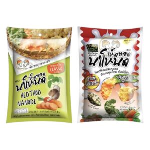 makro-snack-1961 ชุดสแน็กผักเทมปุระปรุุงรส สไตล์ญี่ปุ่น 1 ชุด มี 2 รสชาติ