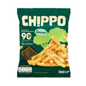 [1 ซอง] CHIPPO 20 กรัม อร่อย แคลต่ํา ไม่ทอด De La Lita เดอลาลิต้า ขนมคลีน รสสาหร่าย