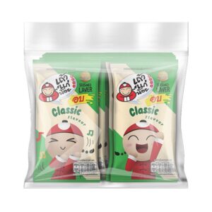 makro-snack-2080 เถ้าแก่น้อย สาหร่ายอบปรุงรส รสคลาสสิค 1.65 ก. 12 ชิ้น