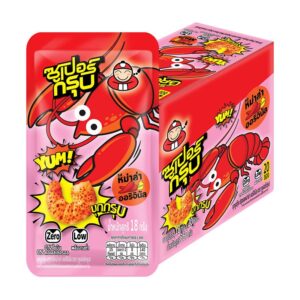 makro-snack-2100 ซุเปอร์กรุบ บุกรูปกุ้ง รสหม่าล่า ออริจินัล 360 ก.