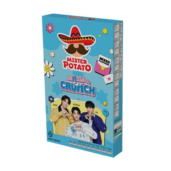 makro-snack-2102 มิสเตอร์โปเตโต้ มันฝรั่งทอดกรอบ กล่องยักส์ สีฟ้า 630 ก.