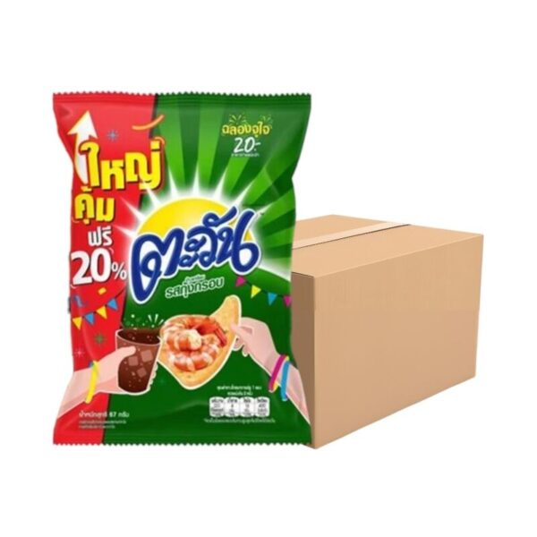 ตะวัน รสกุ้งกรอบ 67 ก. X 16