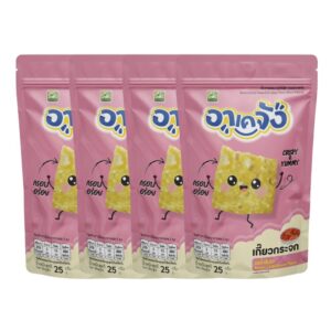 อาเคจังเกี๊ยวจิ๋วเซ็ตทดลอง น้ําจิ้มไก่จิ๋ว 4 ห่อ ขนาด 25 กรัม