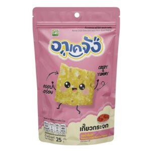 อาเคจัง เกี๊ยวกระจกจิ๋ว 1 ห่อ 25กรัม เกี๊ยวจิ๋วน้ําจิ้มไก่ ขนาด 25 กรัม