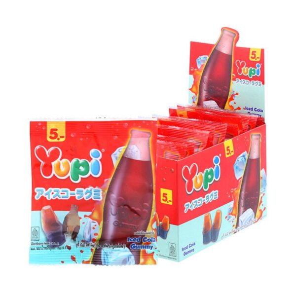 makro-snack-2213 ยูปี้ กัมมี่ ไอซ์โคล่า 15 ก. x 12