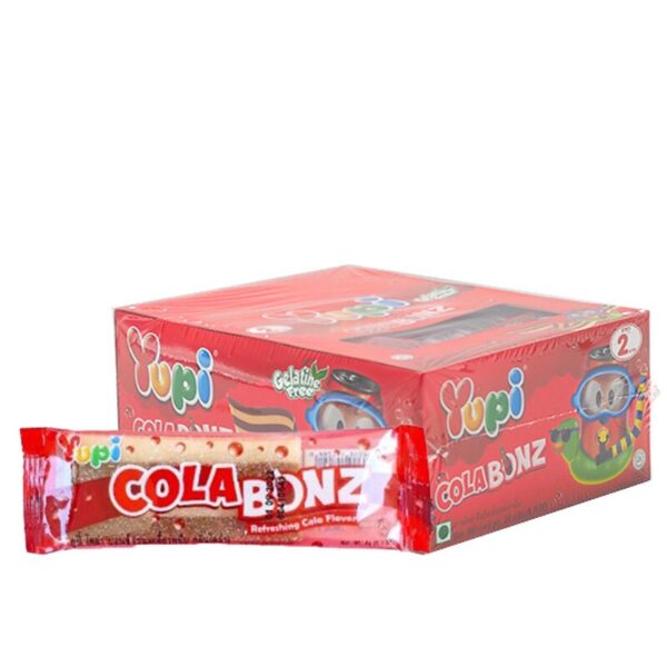 makro-snack-2227 ยูปี้ กัมมี่ โคล่า บอนซ์ 8 ก. x 24