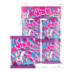 makro-snack-2232 ฟริทซี คิวบ์ ขนมเคี้ยวหนึบ กลิ่นมิกซ์เบอร์รี่ 20 ก. x 12