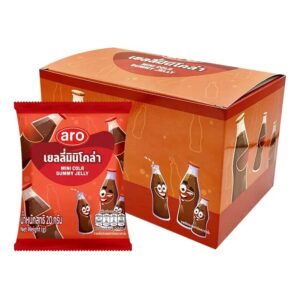 makro-snack-2234 เอโร่ กัมมี่เยลลี่ มินิโคล่า 20 ก. x 12