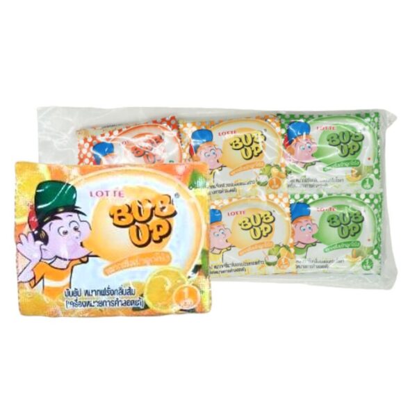 ลอตเต้ บับอัป บับเบิ้ลกัม หมากฝรั่งรวมรส 3 ก. 24 ชิ้น