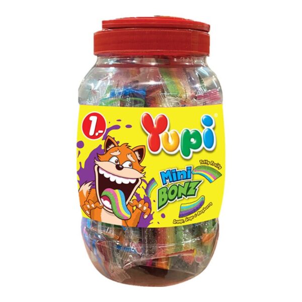 makro-snack-2306 ยูปี้ กัมมี่ มินิ บอนซ์ 280 ก. x 80