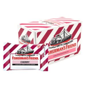 makro-snack-2327 ฟิชเชอร์แมนส์ เฟรนด์ ชูการ์ฟรี รสเชอร์รี่ 24 ซอง