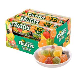 makro-snack-2394 ฟรุตทิปส์ เยลลี่ผลไม้มิกซ์ฟรุต 60 ก. x 6