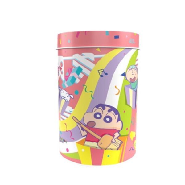 makro-snack-2409 ชินจัง ลูกอม รวมรส Giftbox กระป๋องเหล็ก สีพิงค์พาสเทล 67.5 ก. (25 เม็ด)