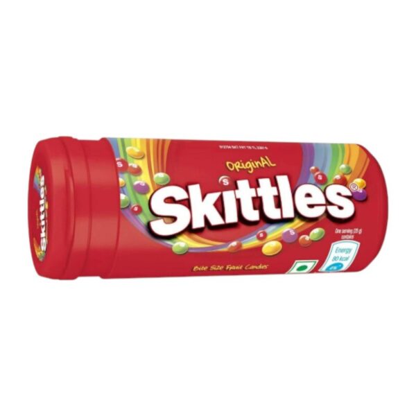 makro-snack-2425 Skittles สกิตเติ้ลส์ ลูกอมเคี้ยวหนึบกลิ่นผลไม้รวม 30 กรัม *มีให้เลือกหลายแพ็กไซ์