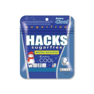 makro-snack-2435 แฮ็คส์ ลูกอมชูการ์ฟรี เมนทอล-ยูคาลิปตัส 20.5 ก.