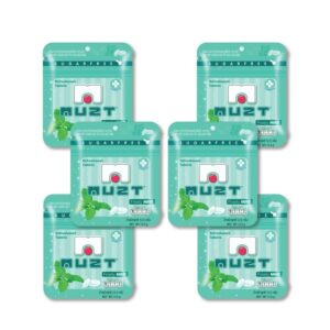 makro-snack-2442 มัสท์ เม็ดอมปราศจากน้ําตาล ฟรอสตี้มินต์ 12.5 ก. x 6