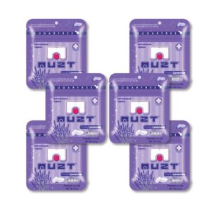 makro-snack-2449 มัสท์ เม็ดอมปราศจากน้ําตาล ฟรอสตี้ลาเวนเดอร์ 12.5 ก. x 6