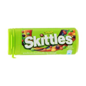 makro-snack-2450 Skittles สกิตเติ้ลส์ ลูกอมเคี้ยวหนึบกลิ่นผลไม้รสเปรี้ยว 30 กรัม