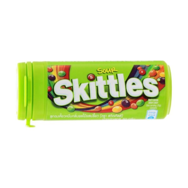 Skittles สกิตเติ้ลส์ ลูกอมเคี้ยวหนึบกลิ่นผลไม้รสเปรี้ยว 30 กรัม