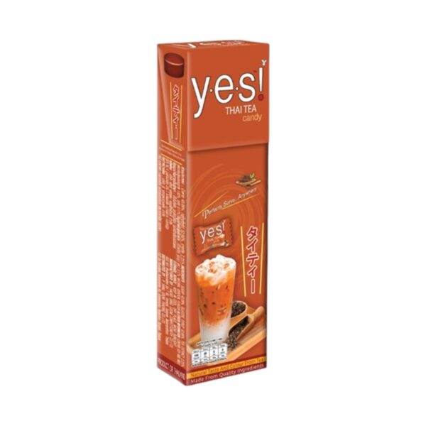 Yes! ลูกอม รสชาไทย Thai Tea 36กรัม/กล่อง