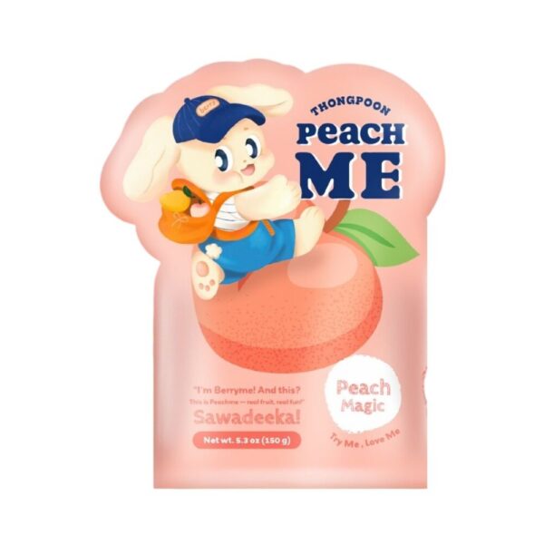 Thong Poon กัมมี่เยลลี่ พีชแท้ Berry Me Peach Gummy 150 กรัม