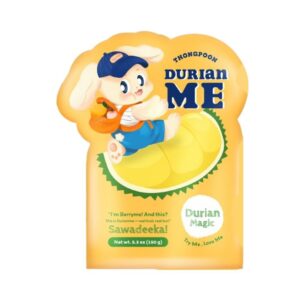 makro-snack-2491 Thong Poon กัมมี่ เยลลี่ ทุเรียนแท้ Berry Me Durian Gummy 150 กรัม