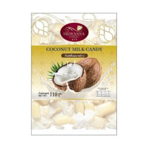 makro-snack-2507 ศรีวรรณา ทอฟฟี่นมกลิ่นมะพร้าว 110 กรัม (Sriwanna Coconut Flavored Milk Candy 110g. )