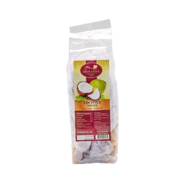 ศรีวรรณา ทอฟฟี่รสมะพร้าว 250 กรัม (Coconut Toffee 250g.)