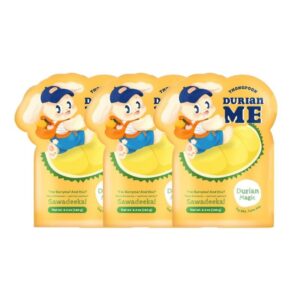 makro-snack-2530 Thong Poon กัมมี่ เยลลี่ ทุเรียนแท้ Berry Me Durian Gummy 150 กรัม x 3 แพ็ค
