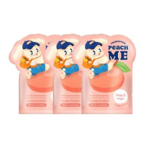 makro-snack-2532 Thong Poon กัมมี่เยลลี่ พีชแท้ Berry Me Peach Gummy 150 กรัม x 3 แพ็ค