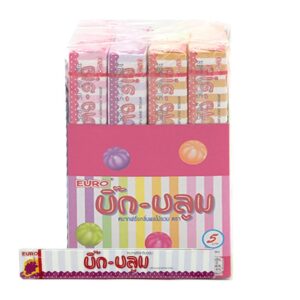 บิ๊ก-บลูม หมากฝรั่ง รวมรส 14 ก. 12 แท่ง