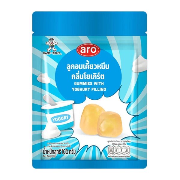 makro-snack-2560 เอโร่ กัมมี่รสโยเกิร์ต 100 ก.