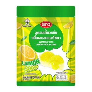 makro-snack-2563 เอโร่ กัมมี่เลมอนโซดา 100 ก.