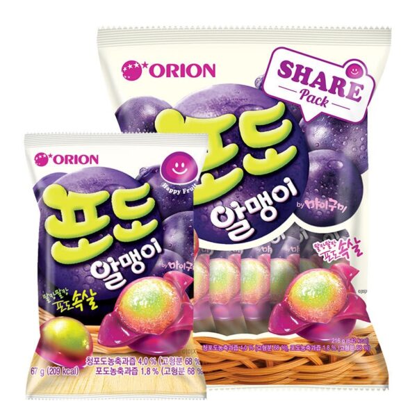 makro-snack-2569 โอริออน เกรป บอล เจลลี่ 216 ก.
